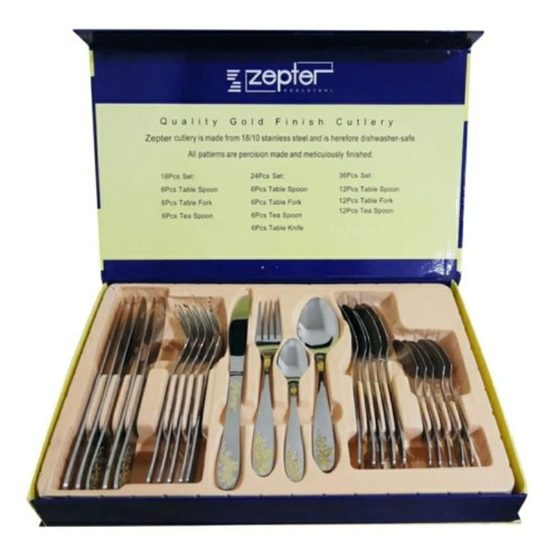 Miniatura 3 de Cubiertos Acero Inoxidable Zepter 24 Pie